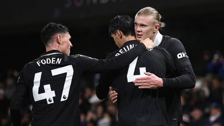 Erling Haaland hits 100 Premier League goals in the fewest games - Ảnh 2