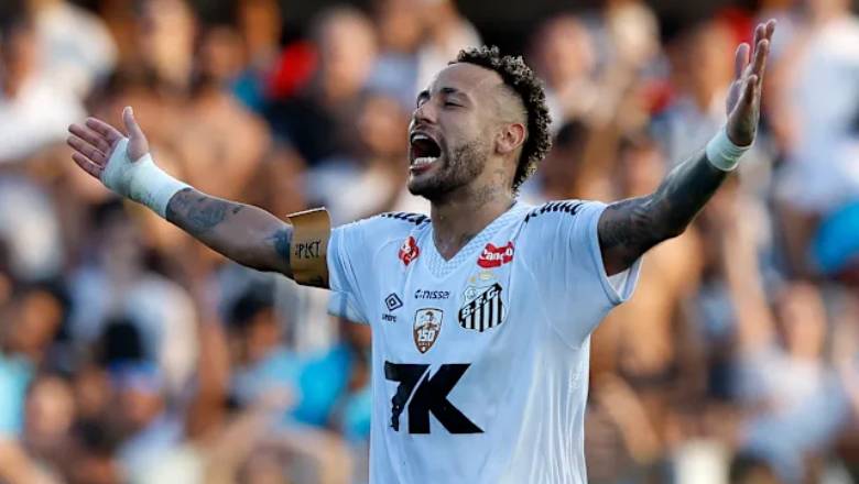 Neymar in tears after saving Santos from relegation - Ảnh 2
