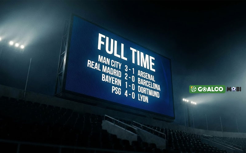 See validated latest football results and scores at GoalooMobi