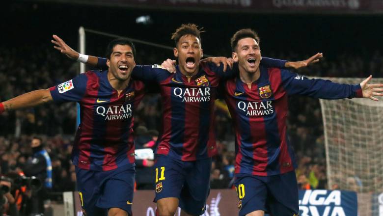 Top 5 best front three in football history: Does Barcelona&rsquo;s MSN or Real Madrid&rsquo;s BBC take the top spot? - Ảnh 2