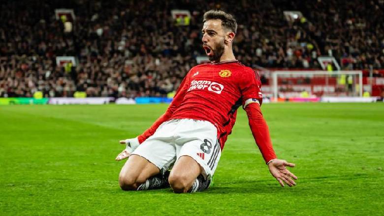 How many goals has Bruno Fernandes scored for Manchester United? - Ảnh 2